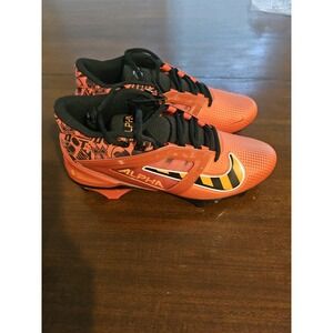NEW Nike Alpha Menace Pro 4 Football Cleats Men 10.5‎ Picante Red FQ3984-600
